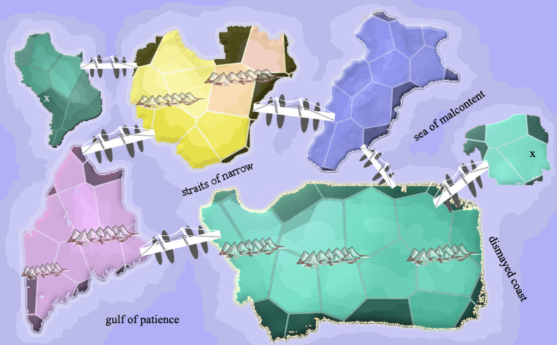 the map